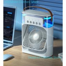 Portable Humidifier  Fan AIr Conditioner Household Small Air Cooler Hydrocooling Portable Air Adjustment for Office 3 Speed Fan