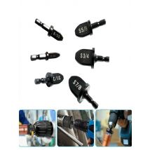 Hexagonal Handle Tube Expander 5pcs 1/2 1/4 3/4 5/8 3/8 Inch Air Conditioner Conditioning Swaging Spin Flaring Tool Set