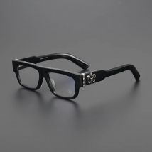 Männer Brillen Schwarz Acetat Retro Punk Designer Luxus Marke Myopie Lesen Brillen Mode Auge Rahmen Für Frauen