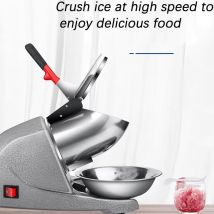 Potente tritaghiaccio elettrico per carichi pesanti di alta qualità Rasoio per ghiaccio semiautomatico con la migliore qualità