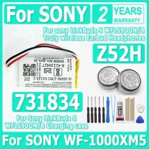 Marke-Neue Für ZeniPower Z52H 731834 Batterie Für Sony LinkBuds S WFLS900N/B Wirklich Drahtlose Ohrhörer Kopfhörer lade fall + Werkzeuge