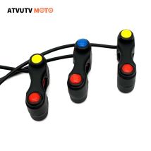 22mm Motorrad Schalter Lenker Halterung Scheinwerfer Blinker Lampe Nebel Lichter Horn AUF OFF Start Zündung Tasten Universal