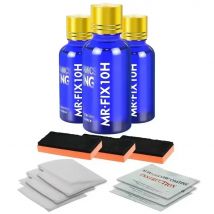 3PCS 10H Keramik Beschichtung Polieren Wachs Super Hydrophobe Farbe Pflege Haltbarkeit Anti-Korrosion Überzogene Kristall Auto Flüssigkeit glas