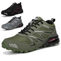 Waterproof Hiking Shoes Men‘s Outdoor Trekking Sneakers Mountain Climbing Camping Trainers Hunting Tactical Boots Bike Shoe Male