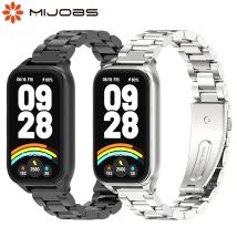Per Xiaomi Smart Band 9 cinturino attivo braccialetto intelligente Mi Band 9 cinturino attivo cinturino da polso di ricambio in acciaio inossidabile