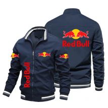 Red Bull Racing Jacke für Herren 2024, neue trendige lässige Motorradjacke, Sportbekleidung, individuelle Red Bull Racing Team-Kleidung, Mäntel