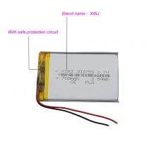 10pcs 3.7V 2.59Wh 700mAh Li-Polymer Rechargeable Li  Lithium Battery 303759 For GPS Car Camera