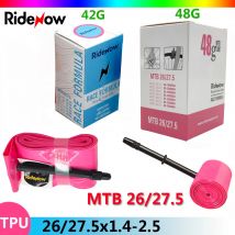 Ridenow TPU MTB Fahrrad Schlauch 26/27,5x1,4 1,5 1,6 1,75 1,9 2,0 2,1 2,2 2,3 2,4 2,5 Zoll Mountainbike Kamera Pneu Aro Reifen
