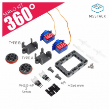 Kit servo oficial M5Stack compatible con ladrillos de 360 grados
