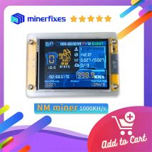 NMMiner NerdMiner V3 2,8 Zoll Lucky Miner BTC Solo Lottery Mining Krypto-Miner Bitcoin Solo Mining Maschine 350kh/s oder 1000kh/s
