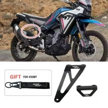 For CFMOTO 450MT MT450 2024 2025 2026 Motorcycle Exhaust Holder Hanger Exhaust Bracket Mount Holder IBEX 450 MT Accessories