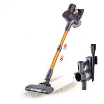 Aspirapolvere portatile senza fili, 26000PA 40 minuti, regolazione a 2 velocità, aspirapolvere leggero per peli di animali domestici/tappeti/pavimenti duri