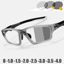 Sport Photochrome Myopie Brille UV-Schutz Sonnenbrille für Männer Frauen Outdoor Radfahren Wandern Fahren Kurzsichtige Brillen