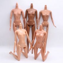 30 cm afrikanischer Puppenkörper, 5/11/13/20 Gelenke, dunkle Haut, hübsches Mädchenspielzeug für Kinder