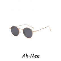 Hiking Vintage Round Anti Light Glasses Trendy Women Men Gradient Shades For Female Retro Alloy Eyeglasses Gafas De Sol