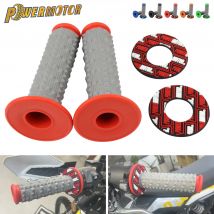22mm 7/8 " Motorcycle Handlebar Grip Large Particles Gel Brake Handle Rubber For KTM Yamaha Moped Scooter ATV DirtBike Hand Part
