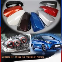 Accessori auto Copertura specchietto retrovisore per Toyota Yaris Hatchback Modello 2012-2020 Custodia coperchio alloggiamento specchio