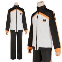 HOLOUN Re:Life In A Different World From Zero Anime Natsuki Subaru Cosplay Costume Embroidery Full Zip Tracksuit Elastic Pants