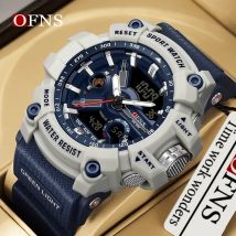 Ofns Luxus multifunktion ale Herren Sport uhren im Freien militärische wasserdichte Digitaluhr Herren Armbanduhr relogios masculino