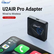 OTTOCAST U2Air PRO CarPlay Wireless Adapter Smart Box für IOS, verkabelt in kabelloses Carplay-Display über Bluetooth WiFi Connect Auto