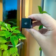 Mini-Kamera, kabellos, WiFi, Fernüberwachung, Kamera, winzige Smart-Home-Überwachungskamera, unterstützt Schlaf-Standby, Fernbedienung zum Ein-/Ausschalten