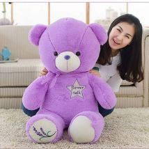 35-120cm gigante orso viola peluche di alta qualità farcito adorabili animali orso bambole regali