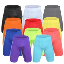 Herren Base Layer Sport Shorts Fitness studio Basketball Hosen Fußball Leggings Fitness Jogger Laufen Workout Training schnell trocknen