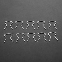 10Pcs Door Window Metal Clips Roll Up Retaining Winder Handle Clips Retainer for Buick Cadillac Chevrolet GMC Oldsmobile Pontiac
