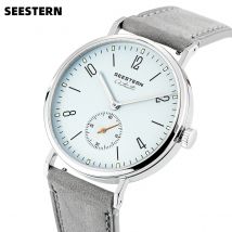 SEESTERN 2024 nuovi uomini guardano orologi da polso automatici da lavoro ST1701 movimento orologio Ultra sottile Top Brand Luxury Fashion Casual