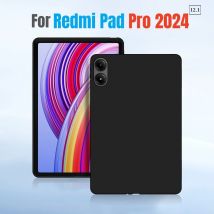 For Xiaomi Redmi Pad Pro 2024 Poco Pad 12.1 Soft Silicon Case Cover Back Protective Funda for Redmi Pad 2 Pro 2025 Tablet Cover