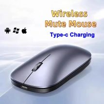Kabellose Maus Bluetooth Leise 2,4G Dual-Modus Typ-C Aufladbar Ergonomisch Morandi Tragbar Laptop Büro Gaming-Maus