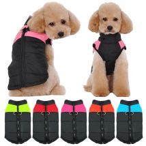 Winter Haustier Hund Kleidung Weste Jacke Chihuahua Kleidung 4 Farben Warme Hund Welpen Kleidung Mantel Für Kleine Mittelgroße Große Hunde S-7XL