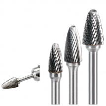 Jrealmer 1 stücke F Typ 6mm schaft Hartmetall Rotary Grate Fräser Dreh Werkzeug Burr Rotary Dremel