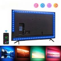 Taśmy LED, sterowanie aplikacją Bluetooth, diody LED 5050 RGB, taśma LED USB 5V, kolorowa taśma LED do podświetlenia telewizora, dekoracji pokoju