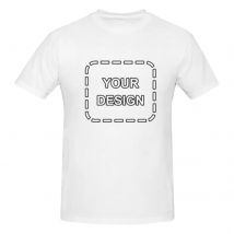Personalisiertes, individuelles DIY-Logo-Männer-T-Shirt mit 3D-Druck, kurzärmeliges T-Shirt – Bild von POP-UP Store