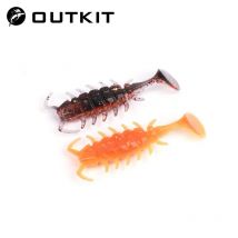 OUTKIT 10 sztuk/partia woblery Rockfishing chrząszcz przynęty gumowe przynęty 3.5cm 1.1g wędkarstwo