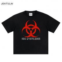 Harajuku Übergroße Streetwear männer Kleidung CMH Grafik Druck T-shirt Baumwolle Hip Hop Ästhetischen Kurzarm Tops Gothic Y2k Tees