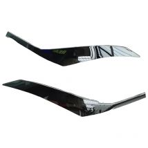 WELKINRY For Toyota Prius PHV Prime XW50 2nd Gen 2017-2019 Car Tail Rear Head Front Fog Lamp Light Grille Airscoop Intake Trim