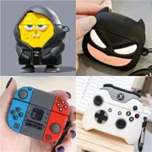 Cute Cartoon Earphone Cases For Apple Airpods 4/1/2/3 Silicone Protector For Airpods Pro 2 Funda Headphone