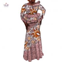 Afrikanische Langarm Pailletten Tops und Rock Sets für Frauen Bazin Riche Afrikanischen Kleidung