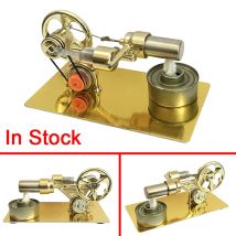 Mini motore Stirling a combustione esterna modello sperimentale generatore di motori motore collezione di fisica regalo giocattolo