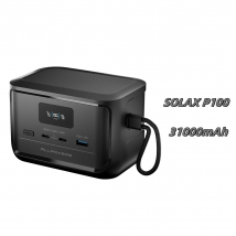 ALLPOWERS SOLAX P100 Power Bank portatile 128W 99Wh LiFePO4 Batteria Uscita USB 31000mAh per viaggi in campeggio all'aperto