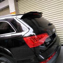 Rear Roof Lip Spoiler For Audi Q7 2007 - 2015 Hatchback Spoiler High Quality  ABS Plastic Gloosy Black Tail Wing Car Styling