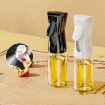Spruzzino per Olio Spray da Cucina, Contenitore Spray per Olio d'Oliva, Barbecue, Controllo del Grasso, in Plastica Alimentare