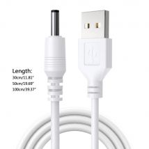 Cavo di alimentazione da USB a DC da 3,5 mm Connettore jack Cavo di alimentazione per caricabatterie da 5 V 3,5 * 1,35 mm universale per HUB Mini ventola Router Altoparlante MP3/MP4
