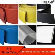 Dia 70 80 90 100 120 150 180 210 mm Schrumpfschlauch 2:1 Polyolefin Thermische Kabel Hülse Isolierte Draht protector Wrap