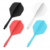 CyeeLife 6PCS Dart Flights and Shafts 2BA Professional, neues Dart-Zubehör-Set, langlebig und nicht leicht zu brechen, 4 Farben