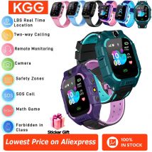  Kinder-Smartwatch, SOS-Anruf, LBS-Standort, 2G, Internet, 4G, SIM-Karte, Kinder-Smartwatch, Kamera, wasserdichte Telefonuhr mit Aufkleber