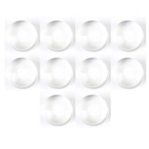 Nail Art Stempel kopf 5/10pcs 4cm klares Gelee Ersatz Nagel Stempel werkzeug für Maniküre Design Zubehör