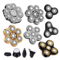 Testa di rasoio elettrico sostituibile e tagliacapelli per naso Testa di ricambio per tagliacapelli 3D 4D 5D 6D 7D 8D 9D Testa di barba per rasoio galleggiante